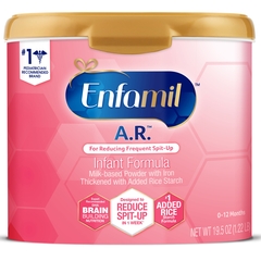 Mead Johnson Nutrition Infant Formula Enfamil A.R. 19.5 oz. Canister Powder, 4/CS