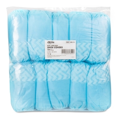 Dukal Shoe Cover One Size Fits Most Shoe High Nonskid Sole Blue NonSterile, 1000/CS