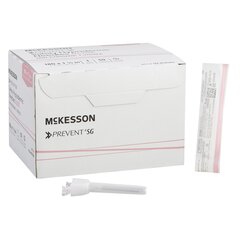 MON1168032CS - McKesson - Hypodermic Needle Prevent SG Sliding Safety Needle 18 Gauge 1-1/2 Inch Length, 1/EA, 50/BX, 10BX/CS
