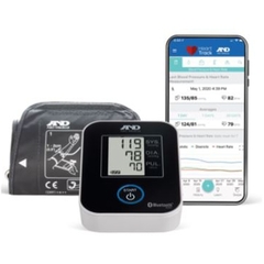 MON1170723EA - A&D Engineering - Digital Blood Pressure Monitor A&D Medical 1-Tube Automatic Inflation Adult Medium Cuff, 1/EA