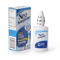 BF Ascher Sinus Relief Neo-Synephrine 0.5% Strength Nasal Spray 15 mL, 1/EA