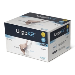 Urgo Medical North America 2 Layer Compression Bandage System URGOK2 4 X 7-1/8 to 9-3/4 Inch 40 mmHg Self-adherent Closure Tan / White Regular NonSterile, 1/EA