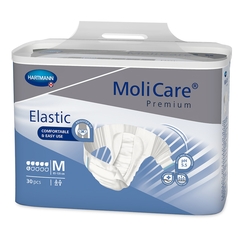 Hartmann MoliCare&reg; Premium Incontinence Brief, 6D, Medium, 30 EA/BG