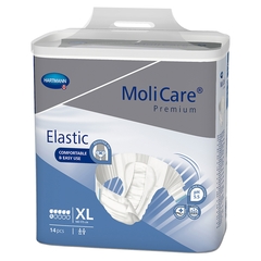 Hartmann MoliCare&reg; Premium Incontinence Brief, 6D, X-Large, 14 EA/BG