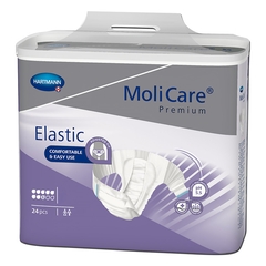 Hartmann Unisex Adult Incontinence Brief MoliCare Premium Elastic 8D X-Large Disposable Heavy Absorbency