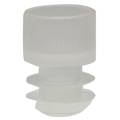 McKesson Tube Closure Polyethylene Flanged Plug Cap Natural 16 mm For Use with 16 mm Blood Drawing Tubes, Glass Test Tubes, Plastic Culture Tubes NonSterile, 1000/BG
