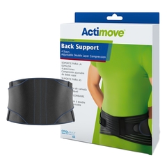 BSN Medical Back Support Belt with Stays Actimove&reg; Sports Edition Small Hook and Loop Closure 28 to 33 Inch Waist Circumference Adult, 1/EA