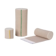 Hartmann Compression Bandage EZe-Band&reg; Basic 3 Inch X 5 Yard Hook and Loop Closure Tan Sterile Standard Compression, 36/CS