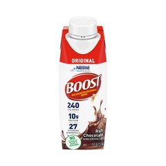 Nestle Healthcare Nutrition Oral Supplement Boost&reg; Original Chocolate Flavor Ready to Use 8 oz., Carton, 6 Bottles/Pack, 4 Packs/Case