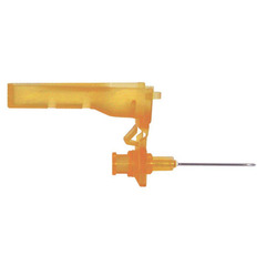 Allison Medical Safety Hypodermic Needle Carepoint™ Safety™ 1 Inch Length 25 Gauge Regular Wall Hinged Safety Needle, 1/BX