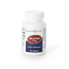 Geri-Care Natural Sleep Aid Geri-Care HealthStar 90 per Bottle Tablet 5 mg, 12 EA/CS