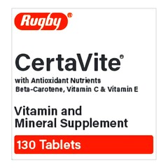 Major Pharmaceuticals Multivitamin Supplement Tablet 130 per Bottle, 1/BT