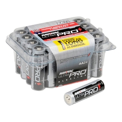 Rayovac Alkaline Battery Ultra Pro AA Cell 1.5V Disposable 24 Pack, 288 EA/CS