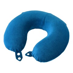 Nova Ortho-Med Neck Support Pillow NOVA 3-3/4 H X 11-1/4 H Inch Blue Reusable, 1/EA