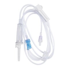 B. Braun IV Pump Set SafeDAY 15 Drops / mL Drip Rate 86 Inch Tubing 1 Port, 50/CS