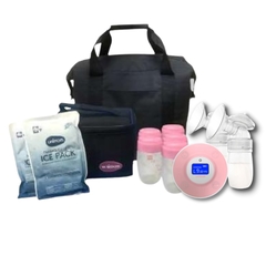 Zev Supplies Double Electric Breast Pump Kit Minuet, 1/EA