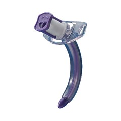 Smiths Medical Uncuffed Tracheostomy Tube Portex BLUselect Size 6.0 mm Adult