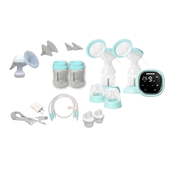 Zev Supplies Double Electric Breast Pump Kit Zomee, 1/EA