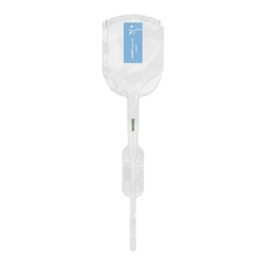 Wellspect Healthcare Intermittent Closed System Catheter Tray LoFric Hydro-Kit Male / Tiemann Tip 14 Fr. Without Balloon Hydrophilic Coated Polyolefin-Based Elastomer (POBE)