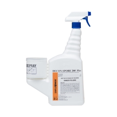 Veltek Associates DECON-SPORE 200 Plus Surface Disinfectant Cleaner Peroxide Based Pump Spray Liquid 16 oz. Bottle Scented Sterile