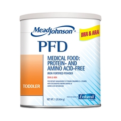 Mead Johnson Nutrition PFD Toddler Powder Pediatric Protein and Amino Acid-Free Formula, 14.1 oz. Can
