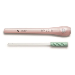 Hollister Urethral Catheter Infyna Chic Straight Tip Hydrophilic Coated PVC 14 Fr. 5 Inch, 30/BX