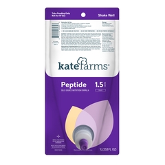 Kate Farms Peptide 1.5 Oral Supplement, 1000 ml, Plain