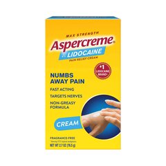 Chattem Aspercreme&reg; Topical Pain Relief 4% Strength Lidocaine Cream 2.7 oz.