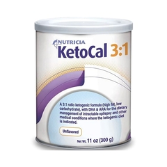 Nutricia Ketogenic Oral Supplement Ketocal 3:1 Unflavored 11 oz. Can Powder, 6/CS