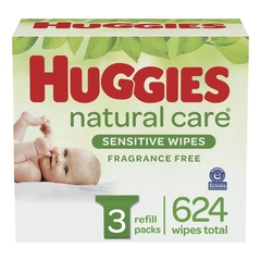 Kimberly Clark Professional Baby Wipe Huggies Natural Care Soft Pack Unscented 624 Count