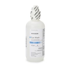 McKesson Eye Wash Solution Active ingredient: 98.3% Purified Water Inactive ingredients: boric acid, sodium borate, sodium chloride 4 oz. Squeeze Bottle, 1/EA
