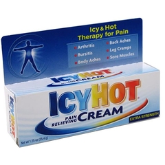 Chattem Topical Pain Relief Icy Hot 10% - 30% Strength Menthol / Methyl Salicylate Cream 1.25 oz., 1/EA