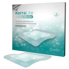 Systagenix Hydrogel Dressing KerraLite Cool 4 X 4 Inch Square, 5/CT