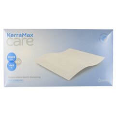 Systagenix Super Absorbent Dressing KerraMax Care 4 X 9 Inch Nonwoven Rectangle Sterile, 1/EA