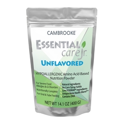 Cambrooke Foods EquaCare Jr.™ Amino Acid Based Pediatric Oral Supplement / Tube Feeding Powder Formula, Unflavored, 14.1 oz. Pouch, 6 EA/CS