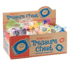 SmileMakers 200 per Pack Good Clean Fun Treasure Chest Toy Chest, 200/PK