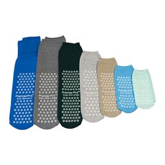 S2S Global Slipper Socks PremierPro Unisex Adult X-Large Double Tread Single Patient Use Gray
