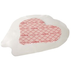 Ferris Mfg Foam Dressing PolyMem&reg; 7-1/5 X 7-4/5 Inch With Border Film Backing Silicone Adhesive Sacral Sterile, 5/BX