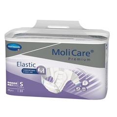 Hartmann Unisex Adult Incontinence Brief MoliCare Premium Elastic 8D Small Disposable Heavy Absorbency, 78/CS