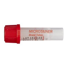 BD Microtainer&reg; Capillary Blood Collection Tube Plain 250 &micro;L to 500 &micro;L BD Microgard™ Closure Plastic Tube, 50/BG