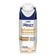 Nestle Healthcare Nutrition Oral Protein Supplement Impact Advanced Recovery Vanilla Flavor Ready to Use 8.45 oz. Carton, 10/CS