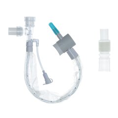Sun Med Closed Suction Catheter Ballard&reg; Trach Care&reg; Double Swivel Elbow Style 12 Fr. Thumb Valve Vent