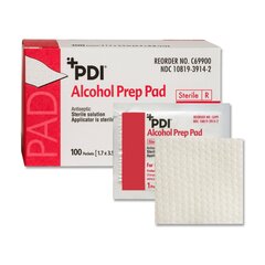 PDI Alcohol Prep Pad PDI Isopropyl Alcohol, 70% Individual Packet Large Sterile, 1000 EA/CS