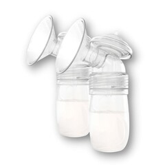 Zev Supplies Double Breast Shield Kit Unimom 20 mm Reusable, 1/KT