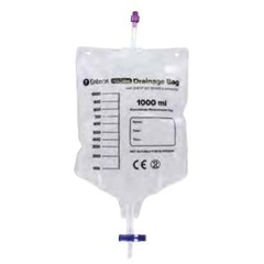 MED Alliance Group Enteral Drainage Bag ENFit Without Tubing 1000 mL Sterile ENFit Connector Barrier
