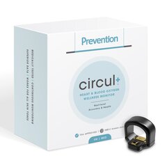 BodiMetrics Prevention&reg; circul+™ Wellness Monitor Ring, Continuous Patient Monitoring- Blood Pressure, Oximetry, Heart Rate, Temperature- Battery Operated