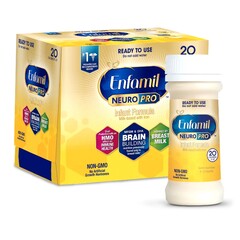 Mead Johnson Infant Formula Enfamil NeuroPro™ Unflavored 2 oz. Nursette Bottle Liquid Iron, 48/CS