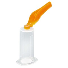 Myco Medical Supplies Safety Blood Collection Tube Holder RELI For use with Conventional Mulitple Sample Blood Collection Needles up to 1-1/2 Inch Length, 800/CS