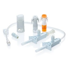 B. Braun Secondary IV Administration Set OnGuard 2 Gravity Primary Closed System Transfer Set, 50/CS