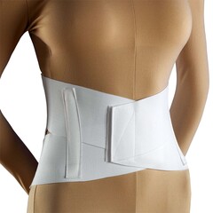 New York Orthopedic Back Support NYOrtho CC X-Large Hook and Loop Closure 38 to 42 Inch Waist Circumference 9 Inch Back Height to 4 Inch Front Height Adult, 1/EA